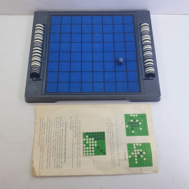 Настольная игра "Реверси" в коробке с полем для игры и правилами, СССР